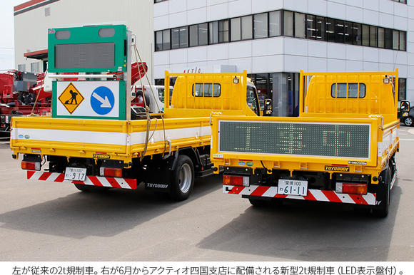 一石二鳥、三鳥の規制車