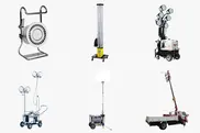 夜間作業に役立つ照明機器。小型から車両型まで種類別にご紹介