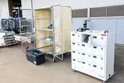 リチウムイオン電池の充電中の発火に備える「充電ロッカー」「充電保管庫セット」