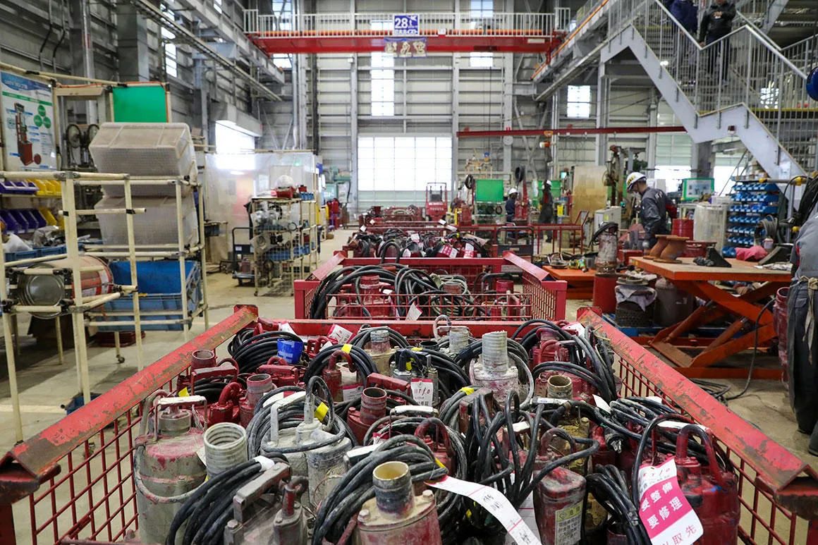 三重いなべテクノパーク統括工場紹介【2/3】水中ポンプやインフラ関係の機械も整備