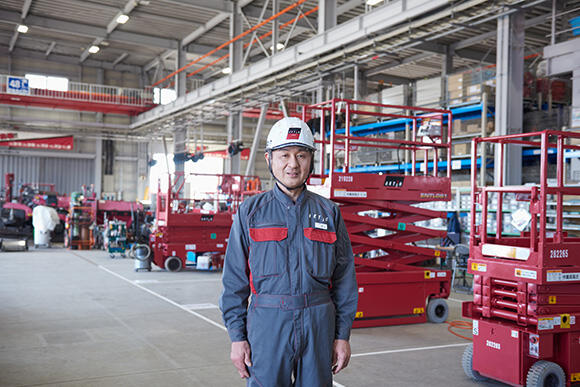 宮原工場長は九州リフト広域工場の工場長も兼務している