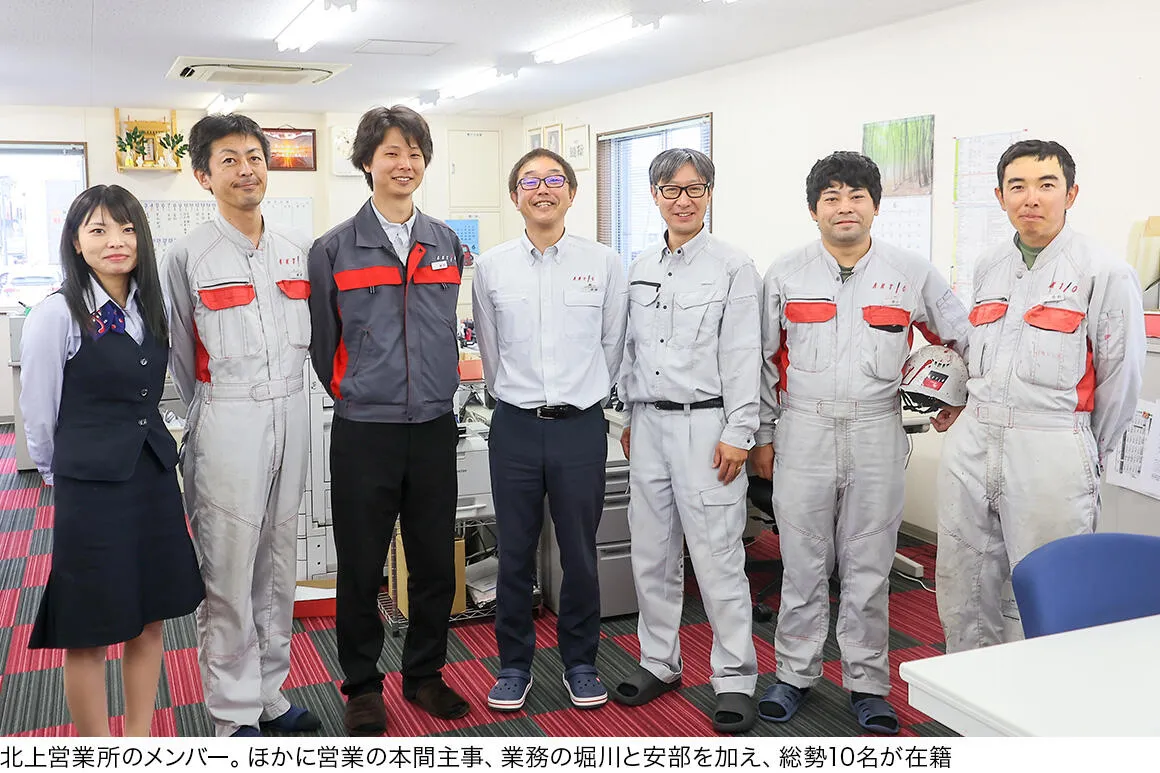 岩手ブロックの業績の牽引役──北上営業所〈支店探訪：東北支店 5 〉