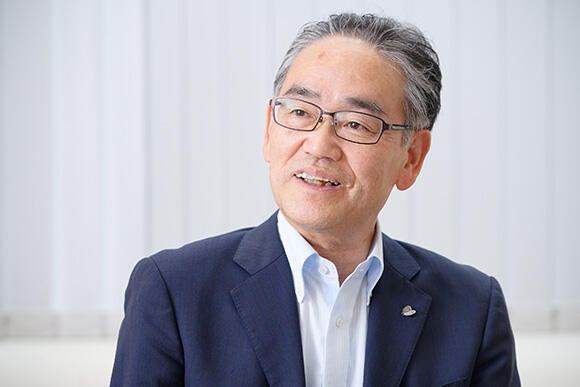 三信建設工業株式会社の山﨑淳一代表取締役社長