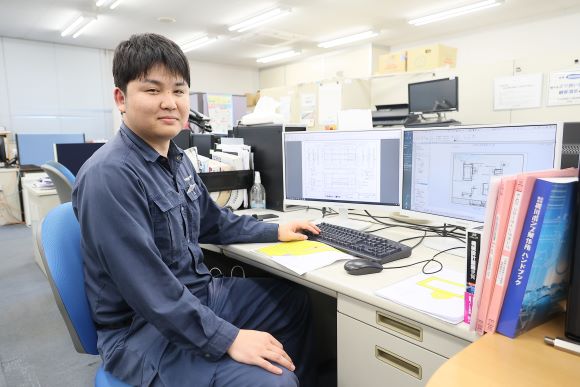 技術開発部の橋田翔吾さん