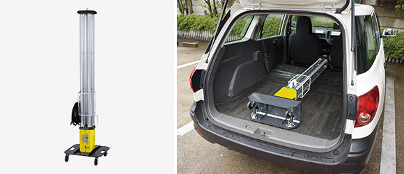 除菌蛍光ライト（スタンドタイプ）