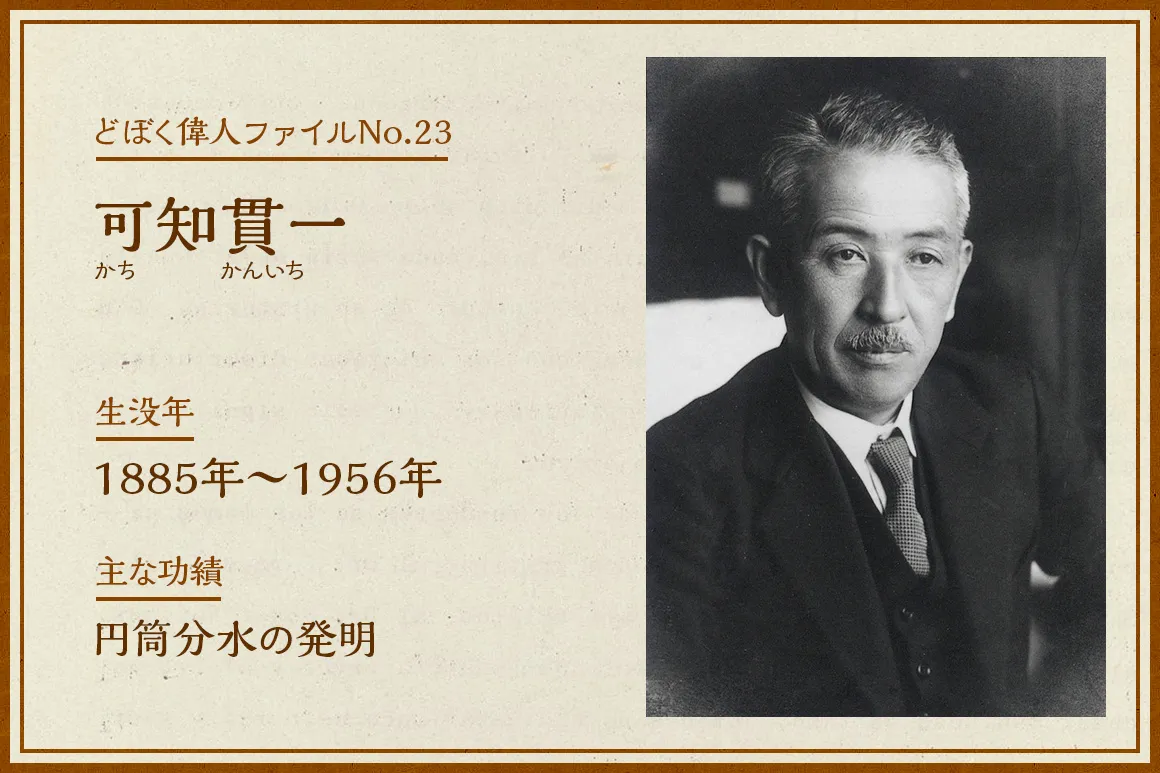可知貫一｜どぼく偉人ファイルNo.23