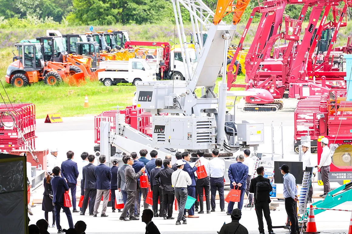 レンサルティングフェア2026 in 長野ちくま　大型機械を実演展示